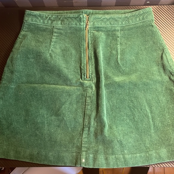Corduroy Forever 21 Green Skirt Women’s - Picture 2 of 3